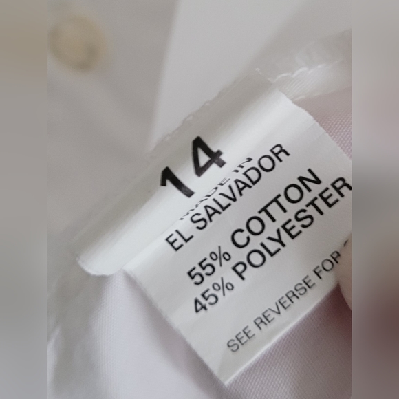 Chaps Button Down Boy's Shirt - Picture 4 of 4